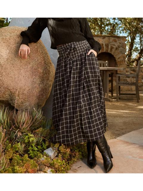 AMBER ANKLE SKIRT | SAUL