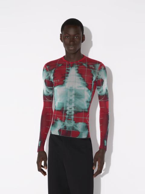 THE RED SQUELETOR TOP