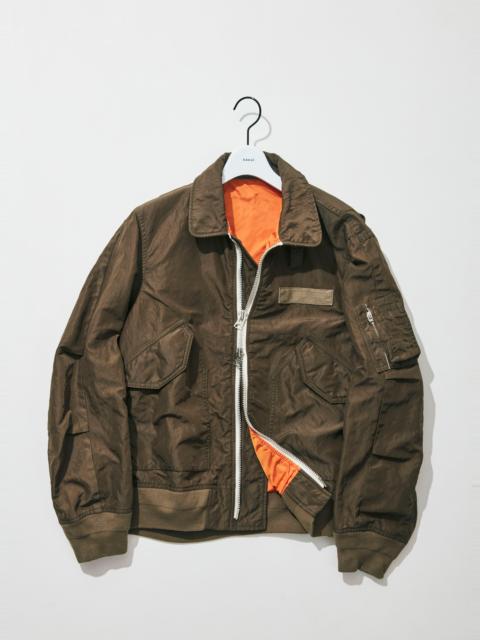 Treated Nylon Twill Blouson