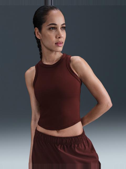 Nike One Fitted Women's Dri-FIT Cropped Tank Top