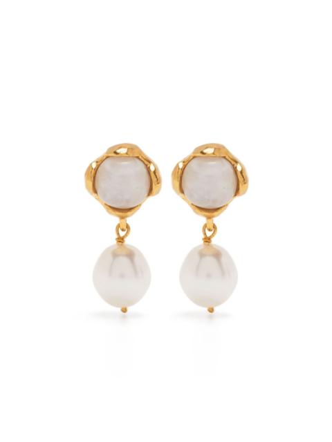 The Moonlight Capture pearl earrings