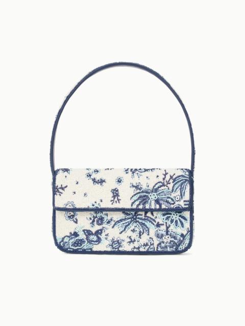 STAUD TOMMY BEADED BAG TOILE DE PUP