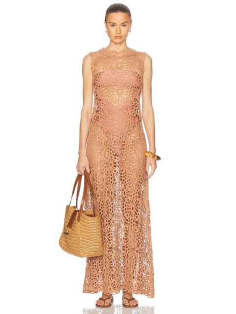 Sleeveless Swing Maxi Dress