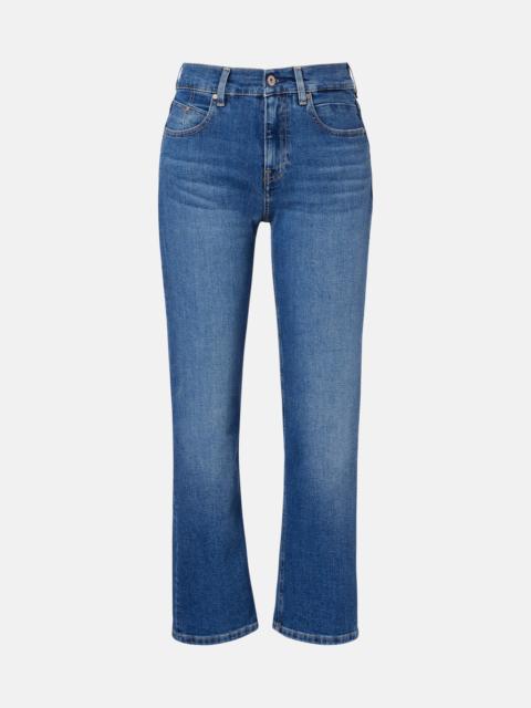 Florence cropped straight jeans