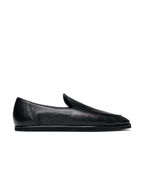 Soft Leather Loafers Black