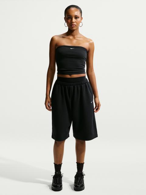 Nike Sportswear Women's Oversized Mid-Rise French Terry Bermuda Shorts
