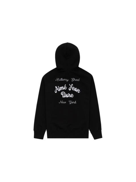 Aime Leon Dore Chain Stitch Hoodie Black