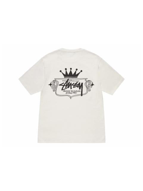 Stussy Built To Last Pigment Dyed Tee Natural