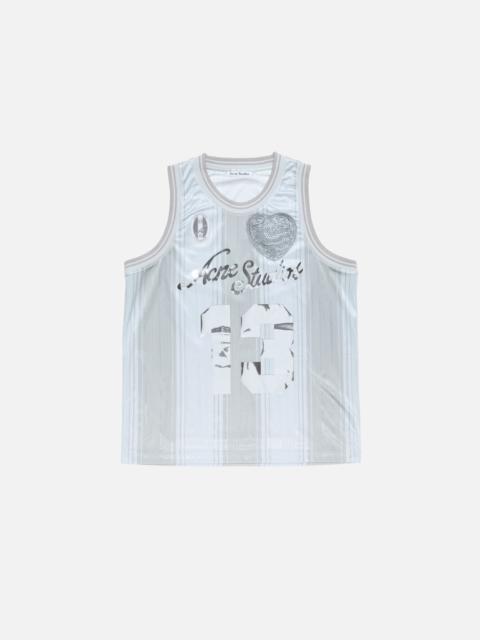 Sports jersey tank top - Grey