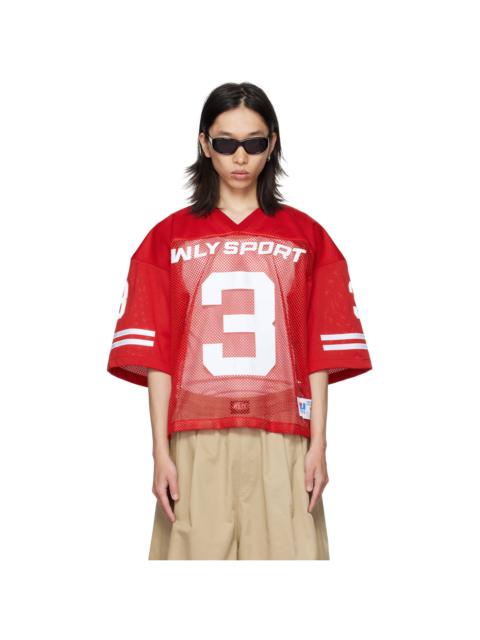 Red 'Willy' Football Jersey