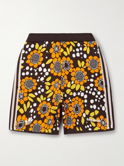 + Wales Bonner Jacquard-knit Shorts