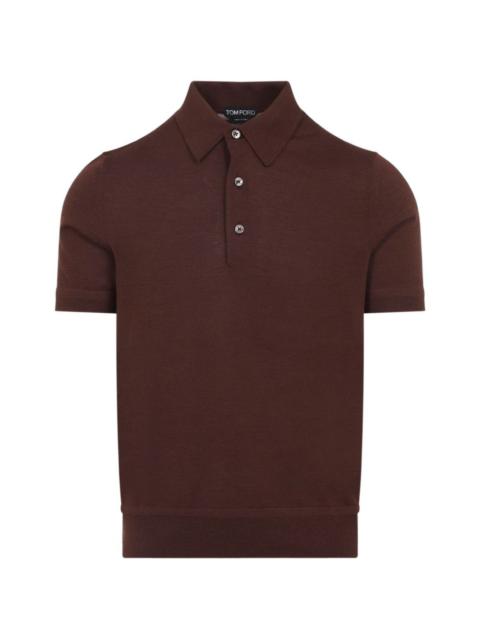 cashmere polo shirt
