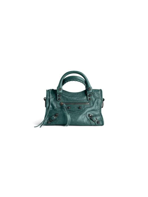 Women's Le City Bag Mini in Dark Emerald