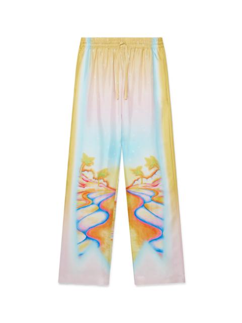 Psychedelic Nirvana Silk Trousers | Casablanca Paris