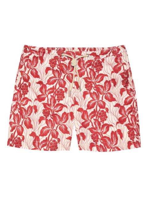 Bulldog Drawcord Petralis patterned swim shorts