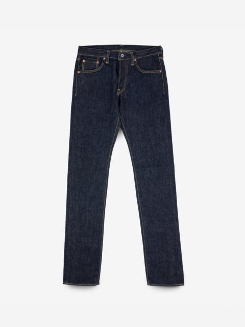 IH-777S-21 21OZ SELVEDGE DENIM SLIM TAPERED CUT JEANS - INDIGO