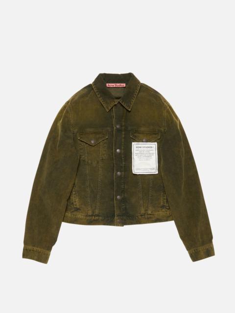 Corduroy jacket - Olive green