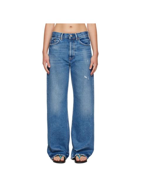 Blue Regular Fit 2021F Jeans