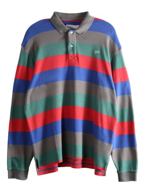 striped polo shirt