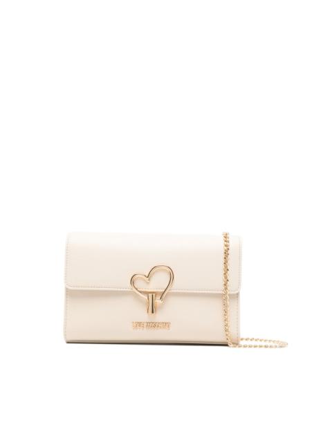 heart chain crossbody bag