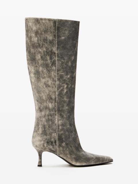 Black Crackle Leather Vera Boot