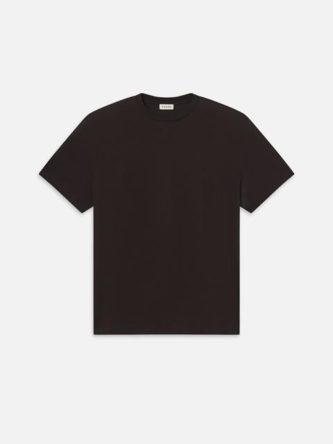 Light Cotton Tee in Dark Chocolate