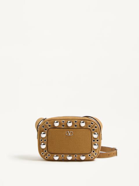VALENTINO GARAVANI NELLCÔTE SUEDE SHOULDER BAG