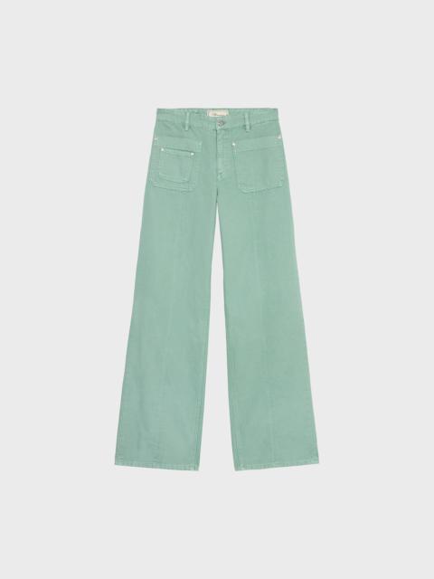 BOY FIT COTTON BULL PANTS