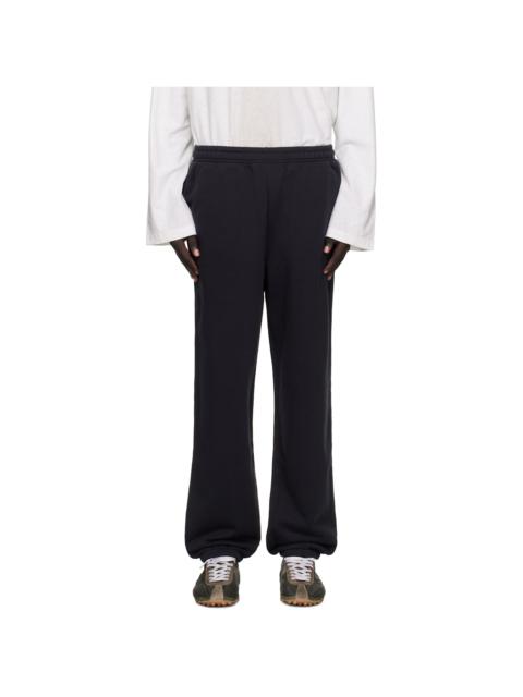 Black Cotton Sweatpants