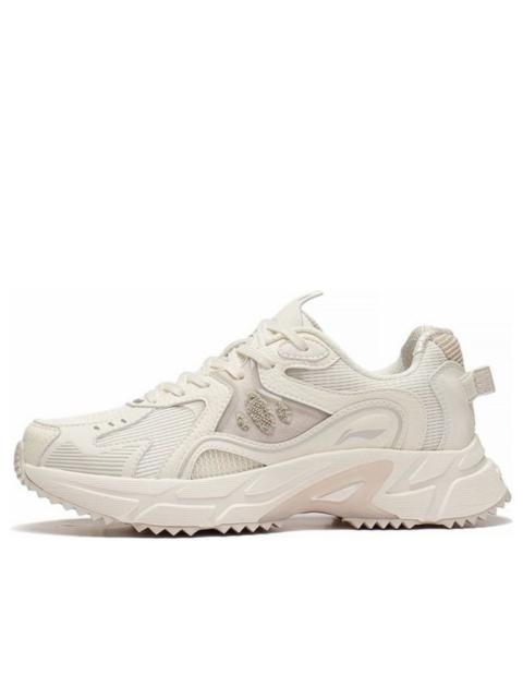 (WMNS) Li-Ning Casual Lightweight Low-Top Sneakers 'White Beige' ARLS022-4