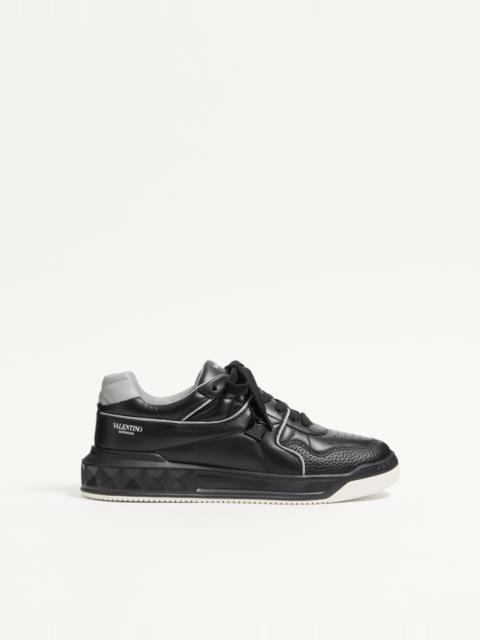 ONE STUD LOW-TOP NAPPA SNEAKER