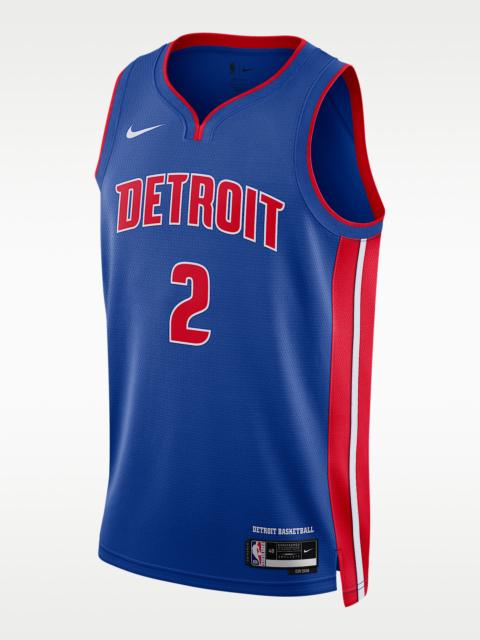 Detroit Pistons Icon Edition 2022/23 Nike Men's Dri-FIT NBA Swingman Jersey