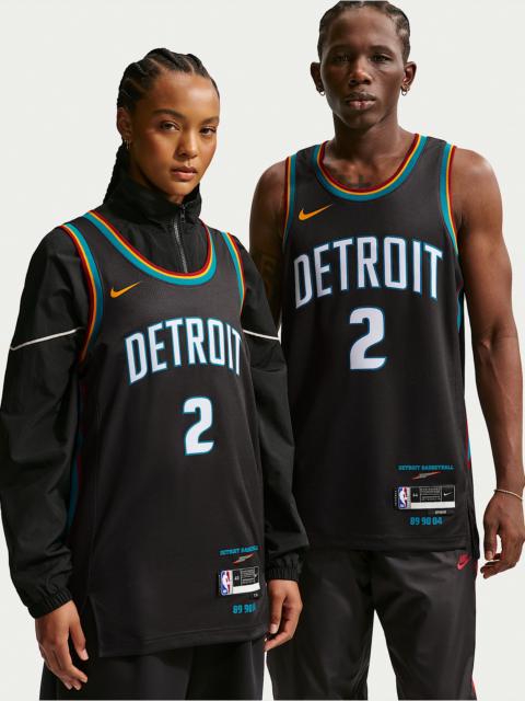 Cade Cunningham Detroit Pistons City Edition Men's Nike NBA Swingman Jersey