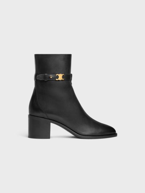 CELINE GARANCE TRIOMPHE STRAP BOOT IN CALFSKIN