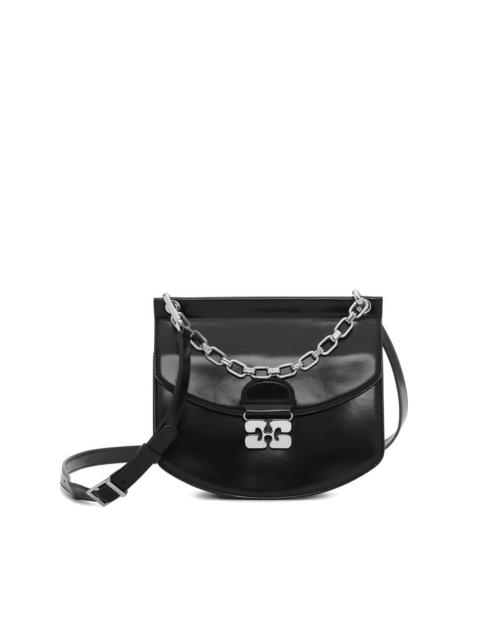 logo-plaque cross body bag