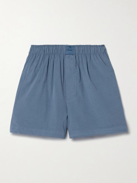 Cotton-blend Poplin Boxers