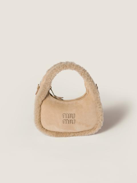 Wander shearling bag