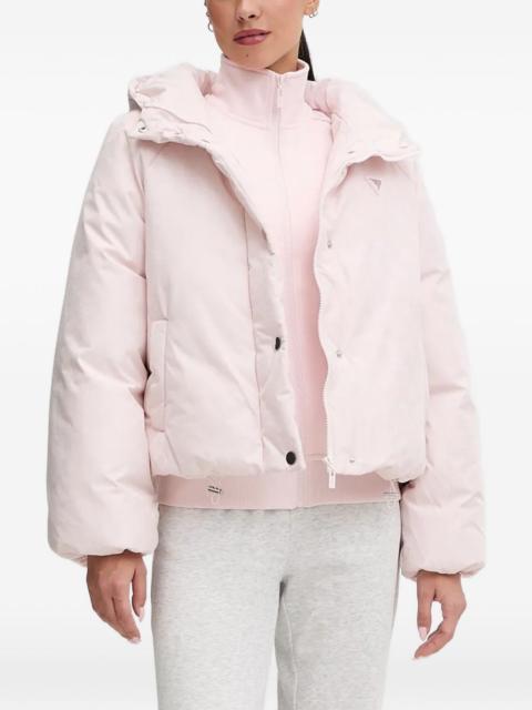 hooded padded jacket