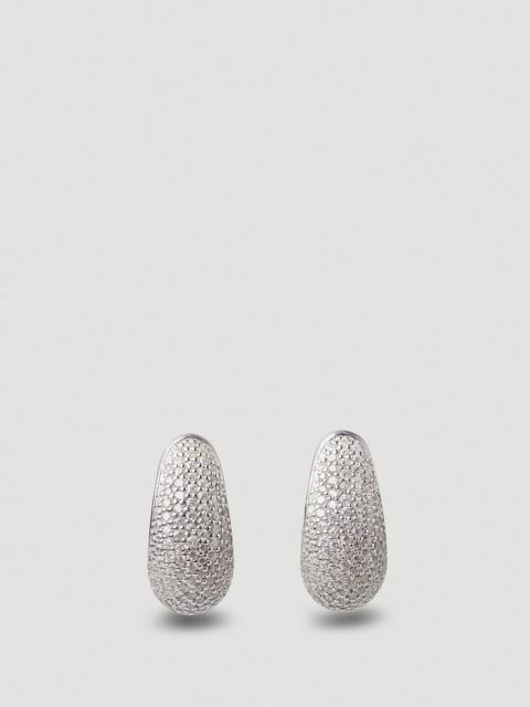 Ice Pavé Small Hoop Earrings
