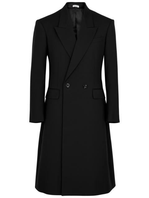 Alexander McQueen Double-breasted wool coat | REVERSIBLE