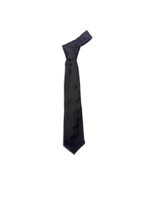 textured silk tie