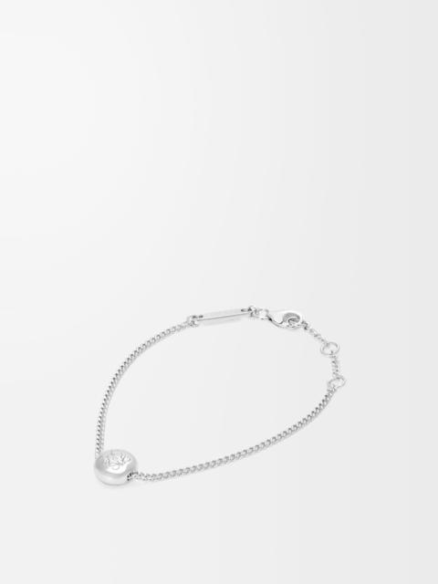 Pebble bracelet in sterling silver