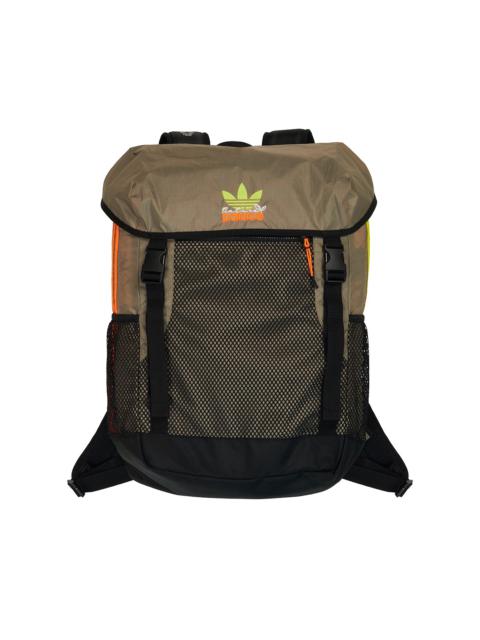 ADIDAS PALACE NATURE BACKPACK BLANCH CARGO / SIGNAL ORANGE