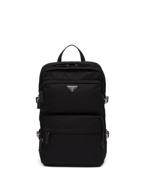 Prada Re-Nylon Saffiano Leather Backpack