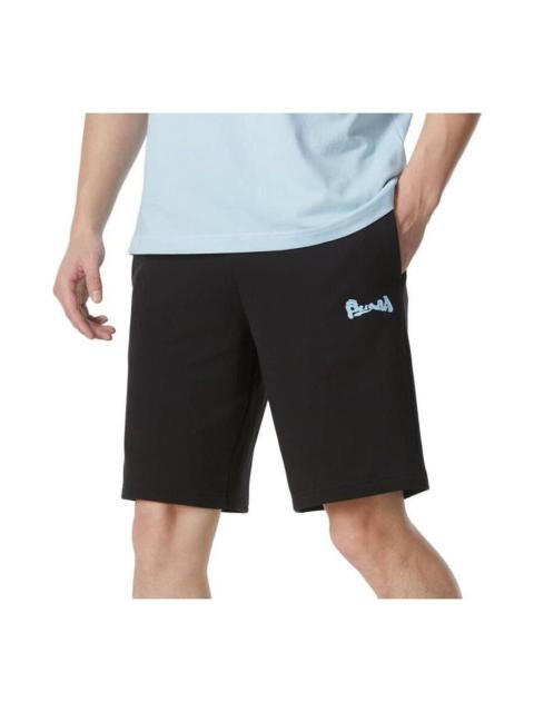 PUMA Logo Casual Shorts 'Black' 628039-01