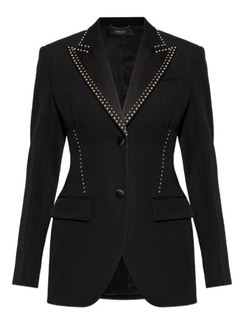 studded blazer
