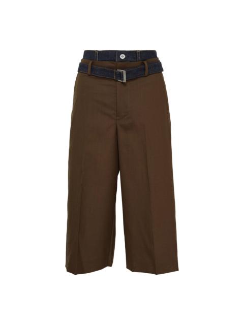 Suiting x Denim Pants