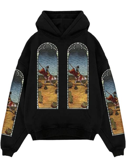 x EST Gee Stained Glass "BLACK" hoodie