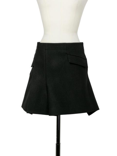 Wool Melton Skirt