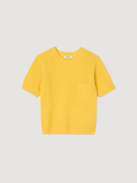 SHORT-SLEEVE SWEATER